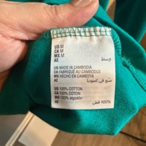 Karen Scott Women's Teal Bow Top M - Picture 5 of 5